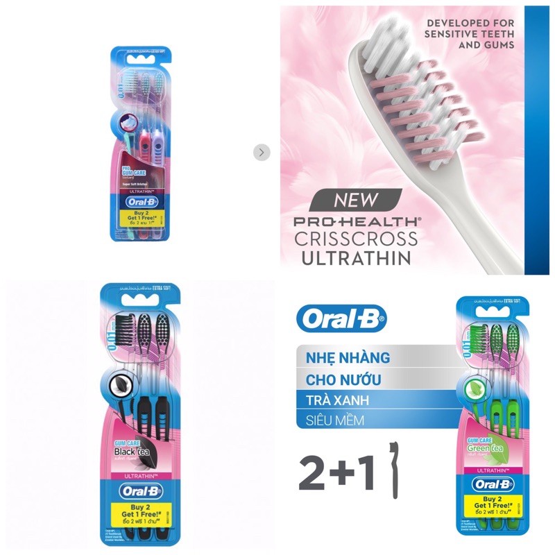 Bàn Chải Oral-B Crisscross Ultrathin