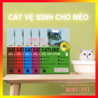 Cát Vệ Sinh Cho Mèo CatLike Bao 8L - Cát Mèo Giá Rẻ