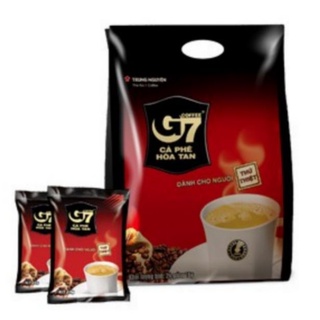 Cà Phê Sữa G7 3 in 1 Trung Nguyên 800g (50 Gói)