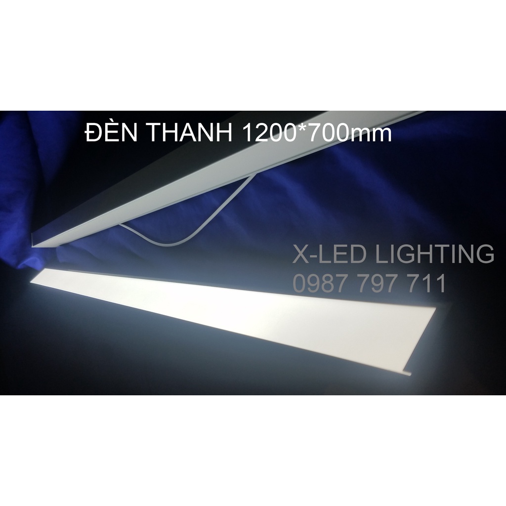 ĐÈN THANH TREO THẢ 40w - LINEAR - VĂN PHÒNG - SHOP - DECOR 70mm và 100mm