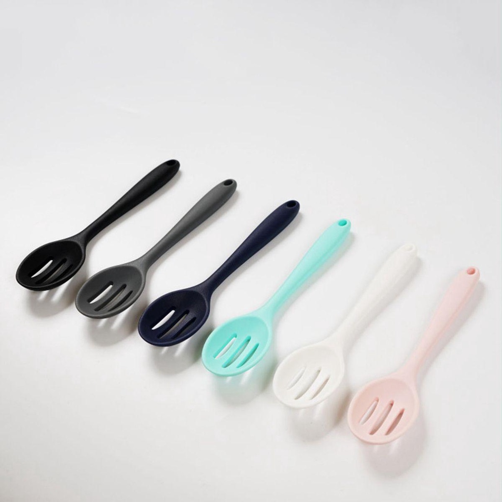 Muỗng Silicone Cách Nhiệt Chống Dính Tiện Dụng Cho Nhà Bếp