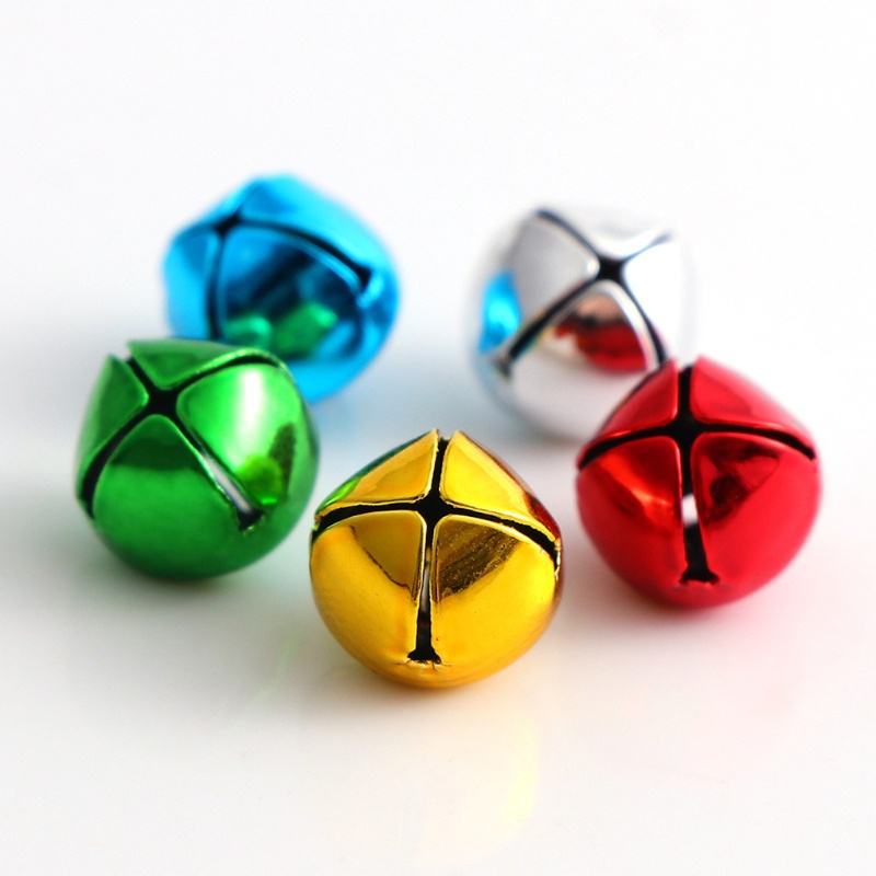 Set 300 Chuông Kim Loại Nhiều Màu Sắc Dùng Để Trang Trí Giáng Sinh