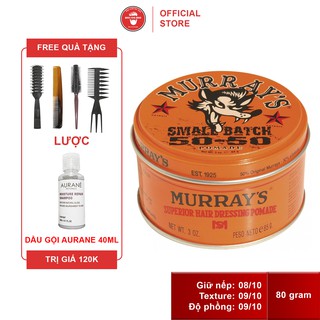 Sáp vuốt tóc Murray's Small Batch 50-50 Pomade