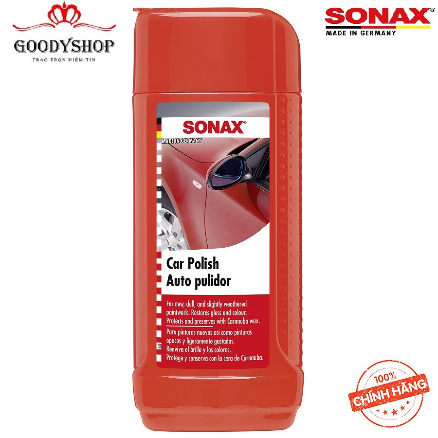 Kem Đánh Bóng Sơn Xe SONAX CarPolish 250ml 300100