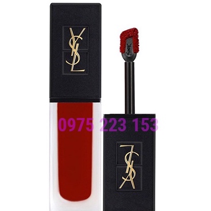 Son kem YSL Tatouage Couture Velvet Cream 212 Rouge Rebel 6ml - Màu Đỏ Gạch