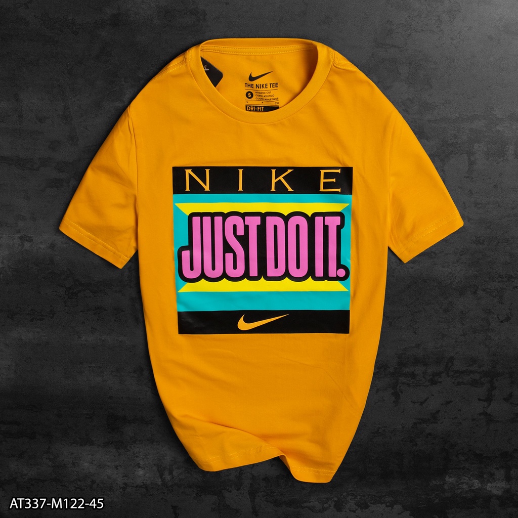 Áo thun nam 100% Cotton AT337 -  Just Do It VNXK