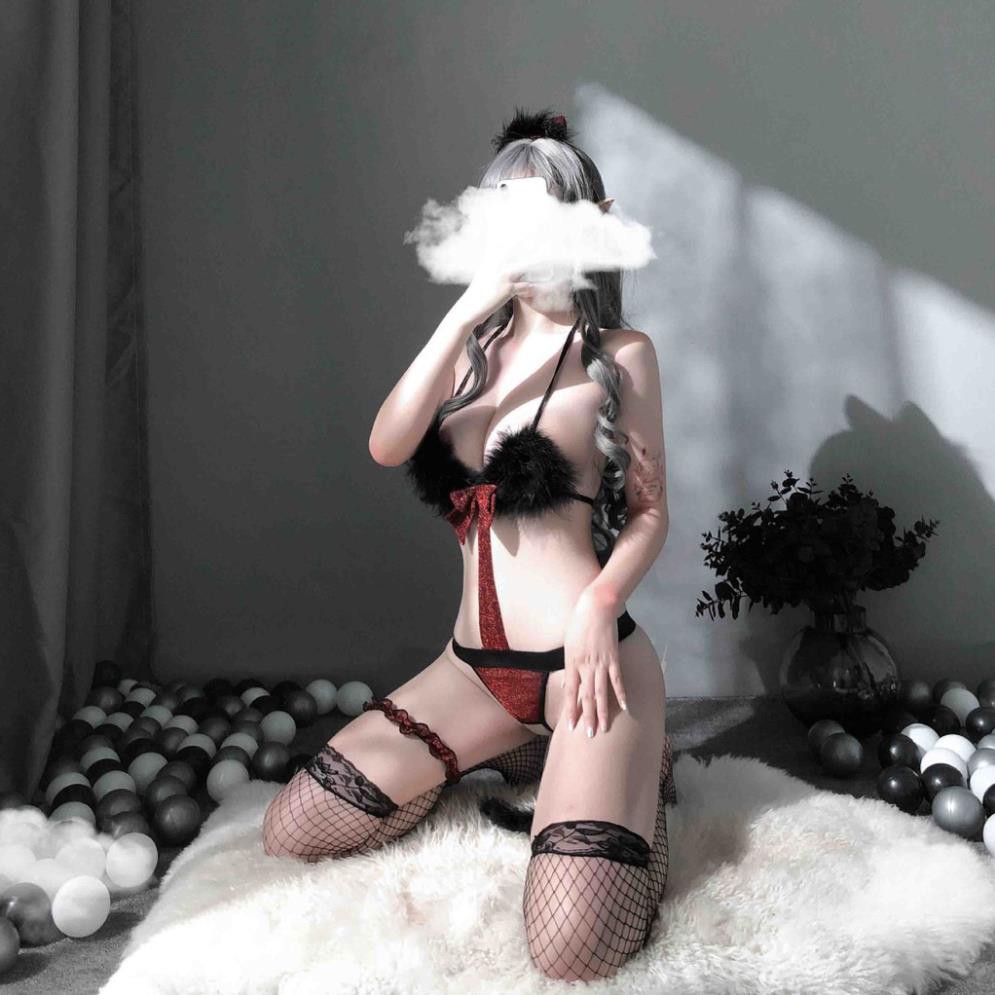 Đồ cosplay sexy bé mèo dễ thương đồ ngủ gợi cảm quyến rũ 238