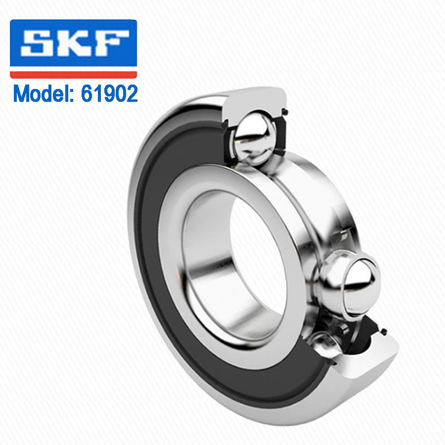 Vòng bi cầu SKF cầu model 61902 (thông số: 28mm - 15mm - 7mm) - Cơ khí chế tạo máy Việt Nam shop