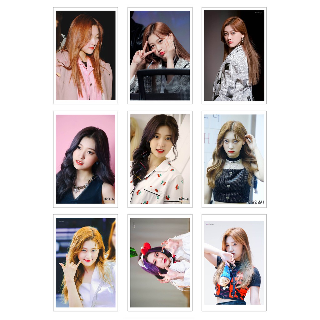 Lomo Card Ảnh CHOERRY - LOONA (54 ảnh)