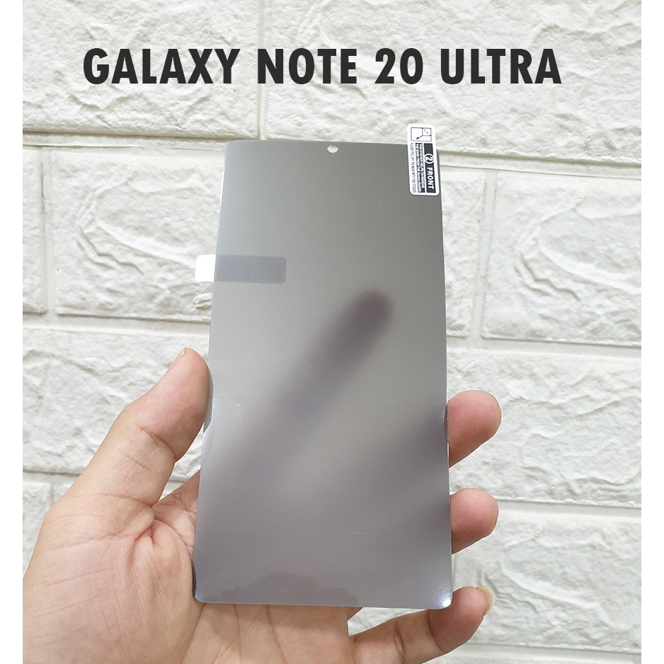 Miếng dán dẻo TPU chống nhìn trộm Samsung Galaxy Note 20 Ultra Note 20 Ultra 5G