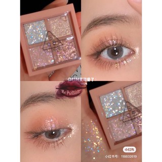 Bảng phấn mắt 4 ô 3-C-E MINI MULTI EYE COLOR PALETTE +2% phí bán hàng