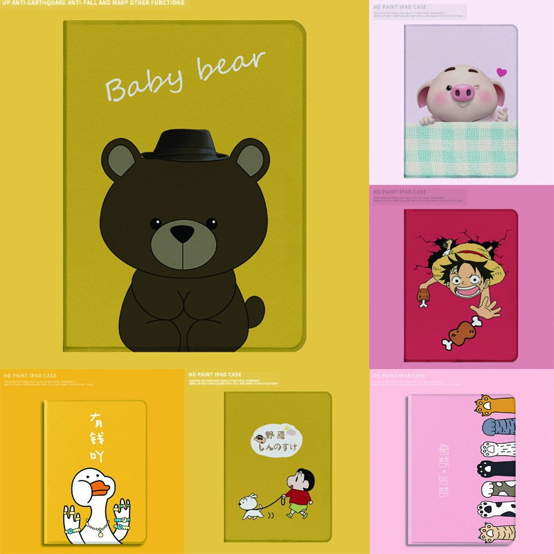 Bao da Ipad gen 6 gen 5 9.7 gen 8 gen 7 10.2 iPad 2-3-4 / air 1 air 2 air 3 air 4 10.9/ Mini 1/ 2/3/4/5 ipad new 2021-2018 / pro 11 / pro 10.5 /pro 9.7 Bao da họa tiết hoạt hình