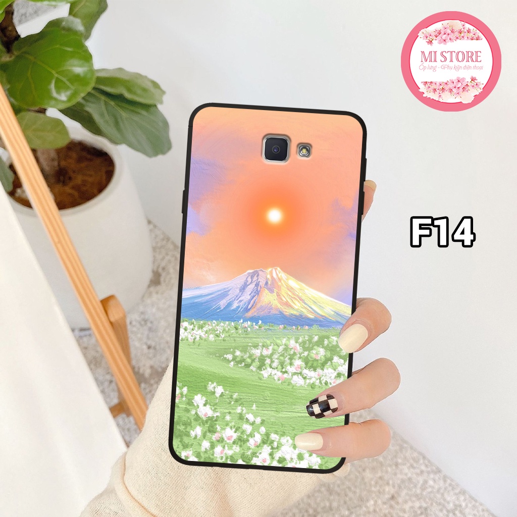 Ốp lưng điện thoại SAMSUNG J5 PRIME/ J7 PRIME/ J4 PRIME/ J4 PLUS/ J4 CORE in hình cánh đồng hoa nhẹ nhàng, vintage