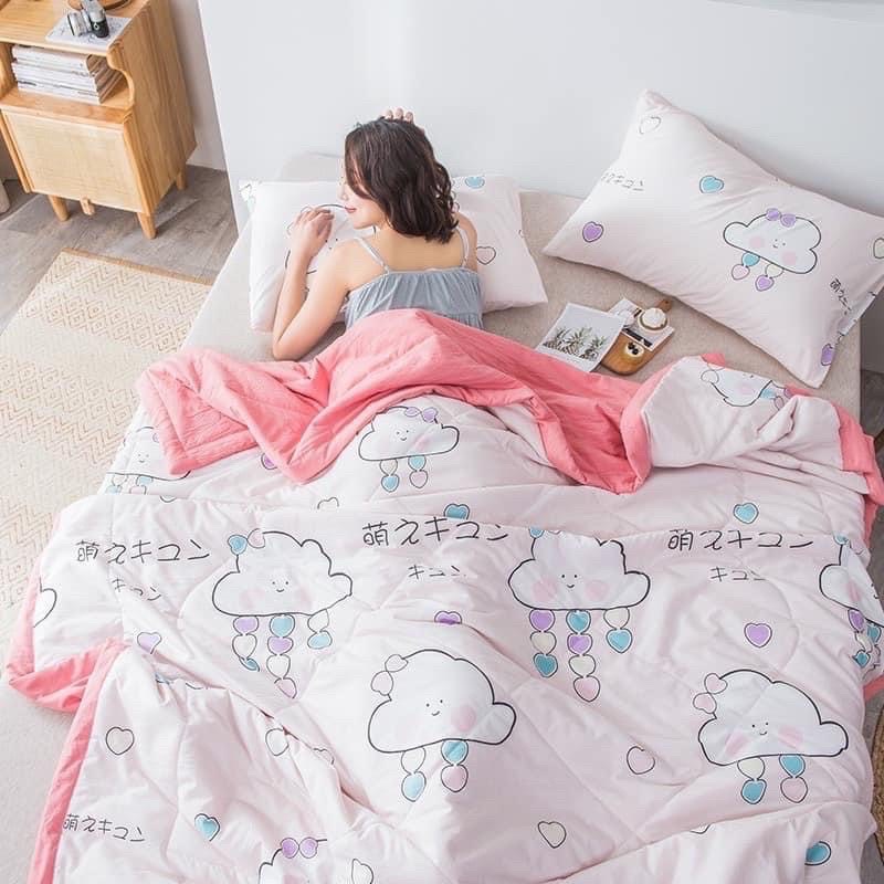 Chăn, mền Zara home , chất cotton sịn, 1m8x2m