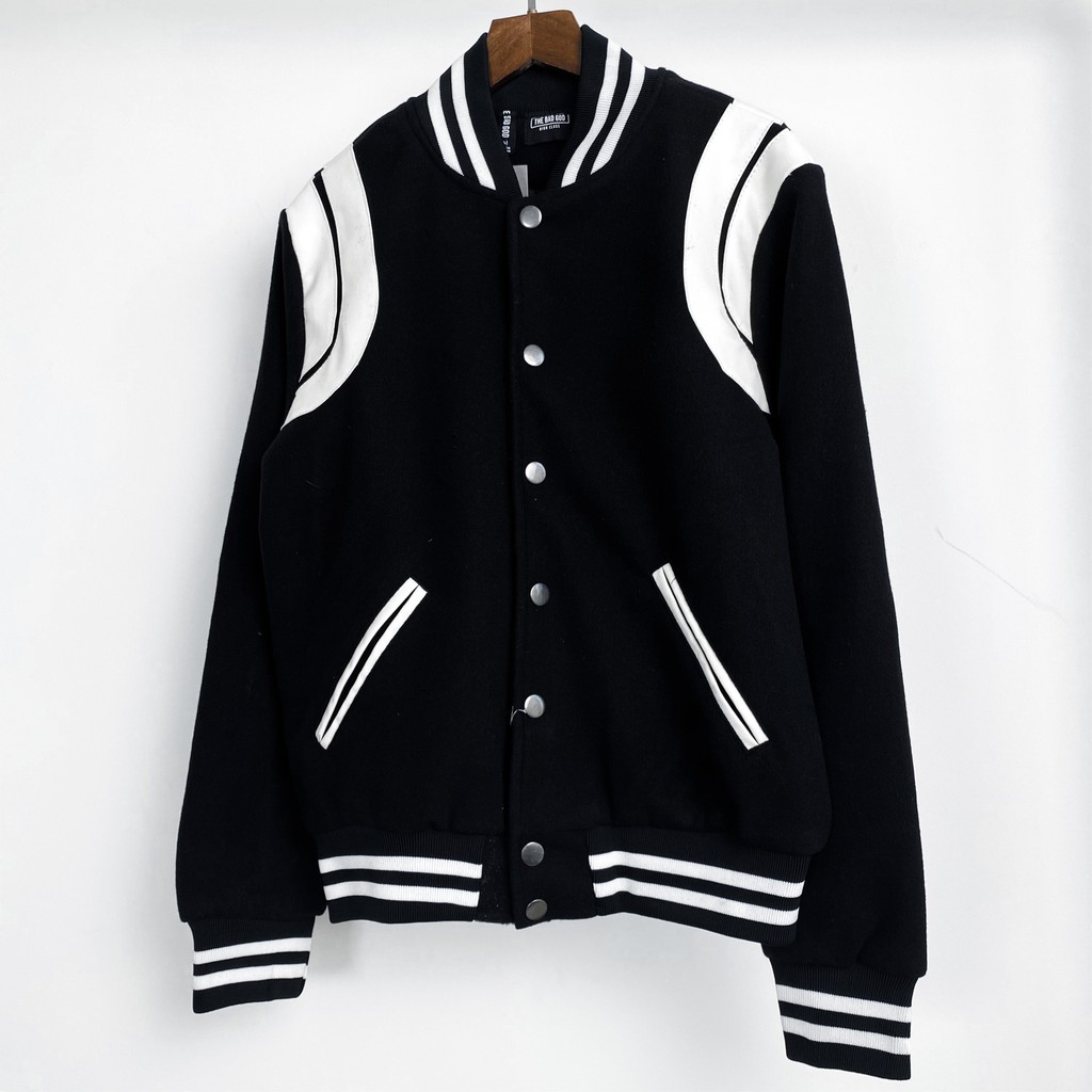 Áo khoác dạ ST Teddy , áo bomber nam nữ unisex ,MSW Town