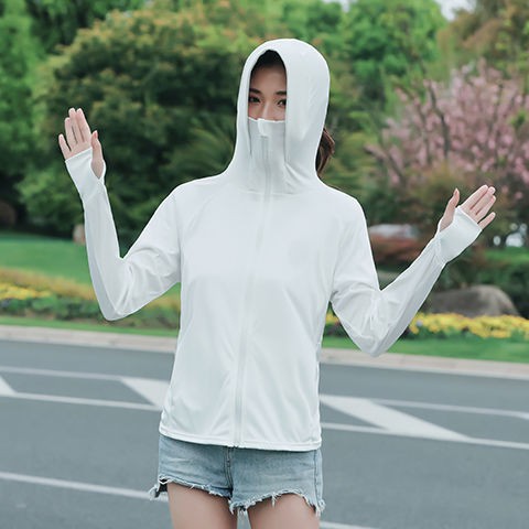 quần áo chống nắng nữ mùa hè mới tia cực tím plus size dài phiên bản Hàn Quốc bán buôn ngoài trời rộng rãi