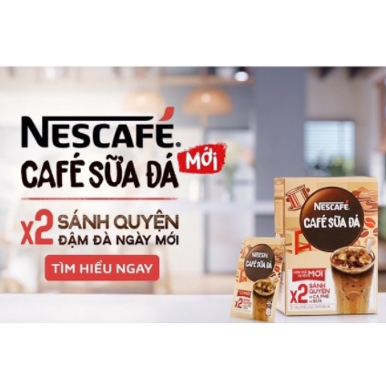 Cà Phê Sữa Đá Nescafe Hộp 240g (10 gói) | WebRaoVat - webraovat.net.vn