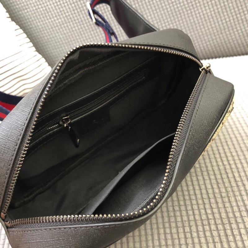 Túi đeo ngực/đeo chéo nam thương hiệu Gucci GC/GG cao cấp có 2 màu