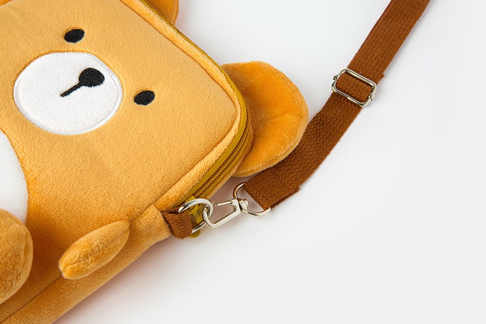 Túi Đeo Chéo ARTBOX Hàn Quốc Hình Chú Gấu Oliver Màu Vàng Xinh Xắn