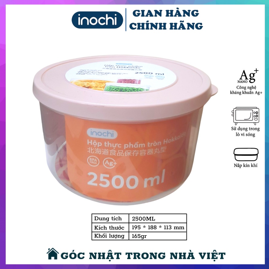 Hộp nhựa đựng thực phẩm HOKKAIDO Inochi