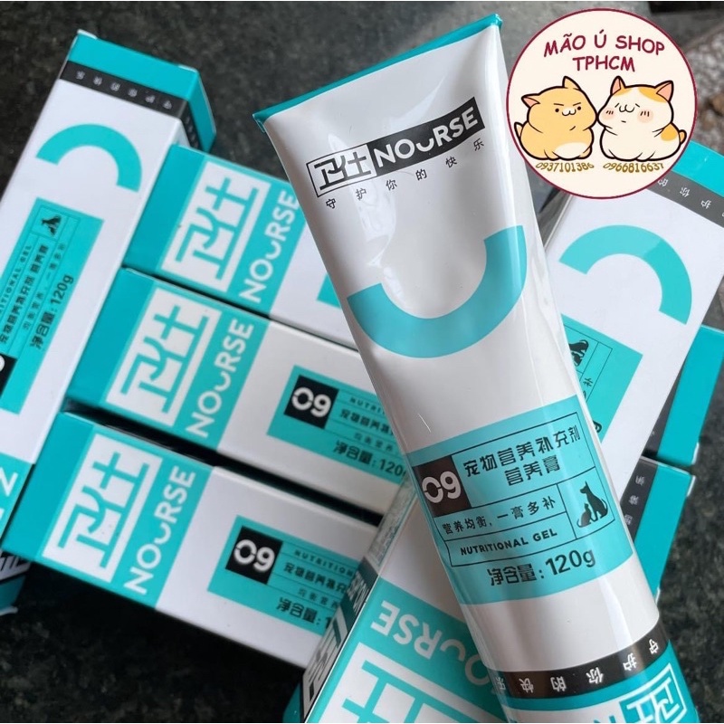 GEL DINH DƯỠNG CHÓ MÈO-NOURSE 09,22