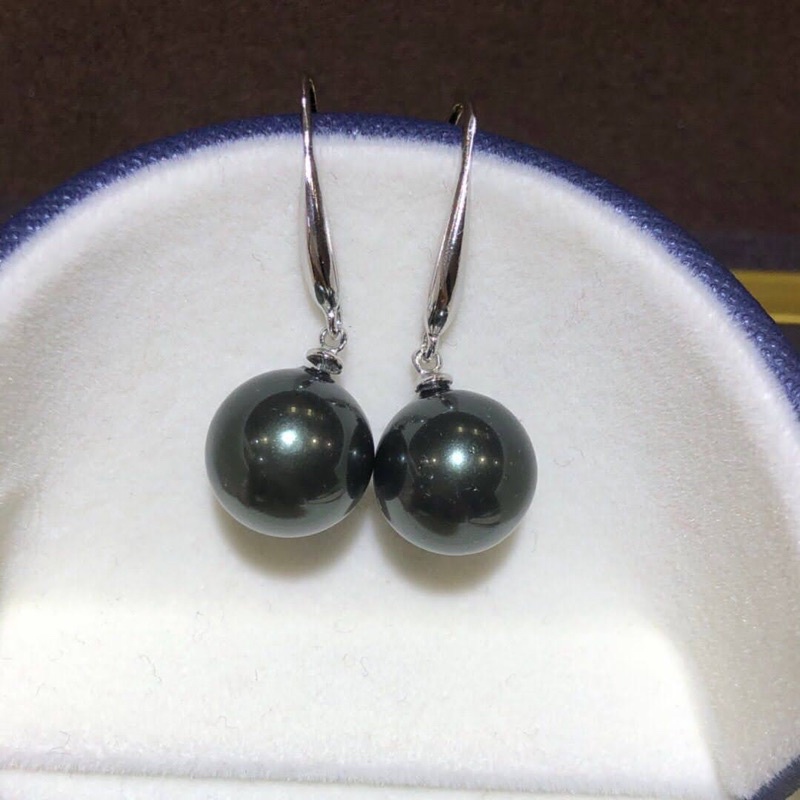 bông tai móc câu hạt châu nhỏ nhắn, khuyên tai phong cách hàn quôc