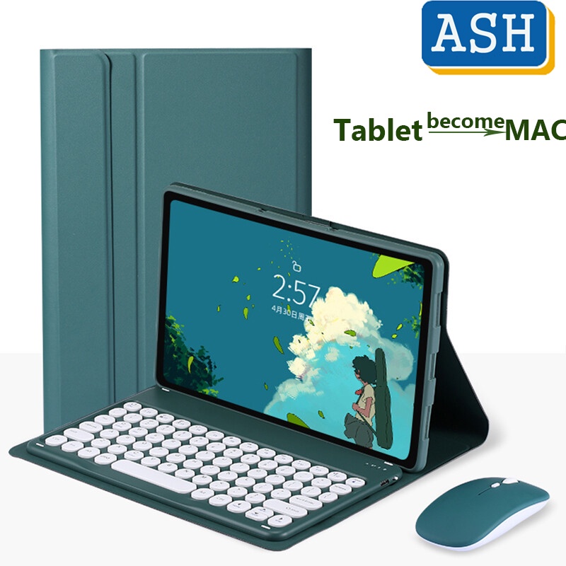 Bao Da Máy Tính Bảng Tích Hợp Bàn Phím Bluetooth Không Dây Mềm Mại Tích Hợp Bàn Phím Không Dây Cho Lenovo M10 Plus 10.3" Lenovo Tab M10 FHD Plus