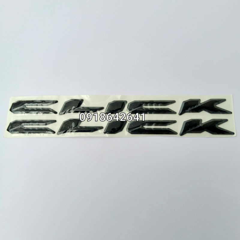 Bộ tem chữ Click 110 thái nhựa dẻo như zin