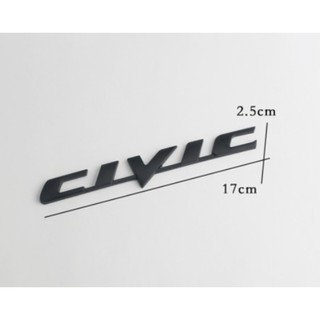 Chữ nổi 3d CIVIC