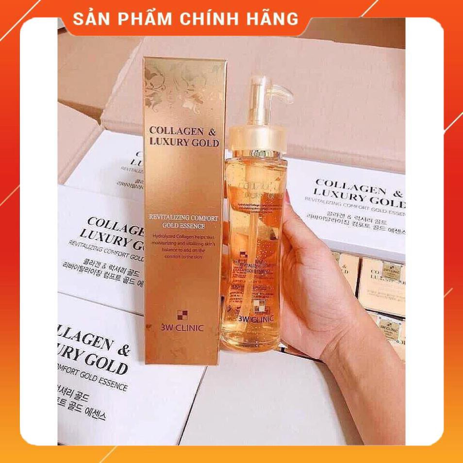 Serum Tinh Chất Vàng Dưỡng Trắng Tái Tạo Da Collagen & Luxury Gold 3W Clinic