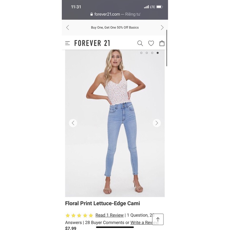 Áo dây F21 xuất xịn | BigBuy360 - bigbuy360.vn