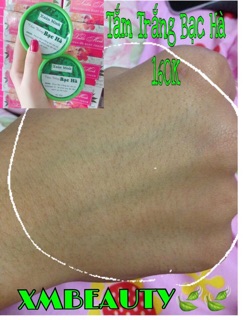 Tắm trắng bạc hà