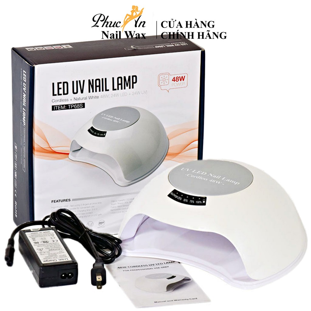 Máy Hơ Gel 48w UV/LED RoHS Hơ Móng Tay Cho Ngành Nail , Phúc An Nail Wax , Kềm Bến Thành