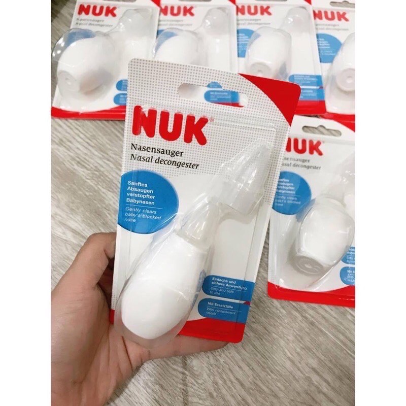 Hút Mũi Cao Su NUK Chính Hãng Nhập Khẩu Đức