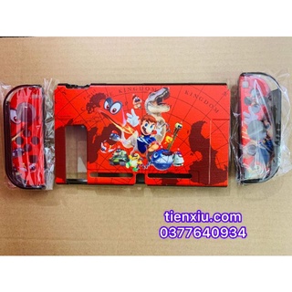 case ốp in hình nintendo switch mẫu 10-30 Case fullbody slim hình Nintendo Switch + Case rất mỏng có thể gắn vào dock th