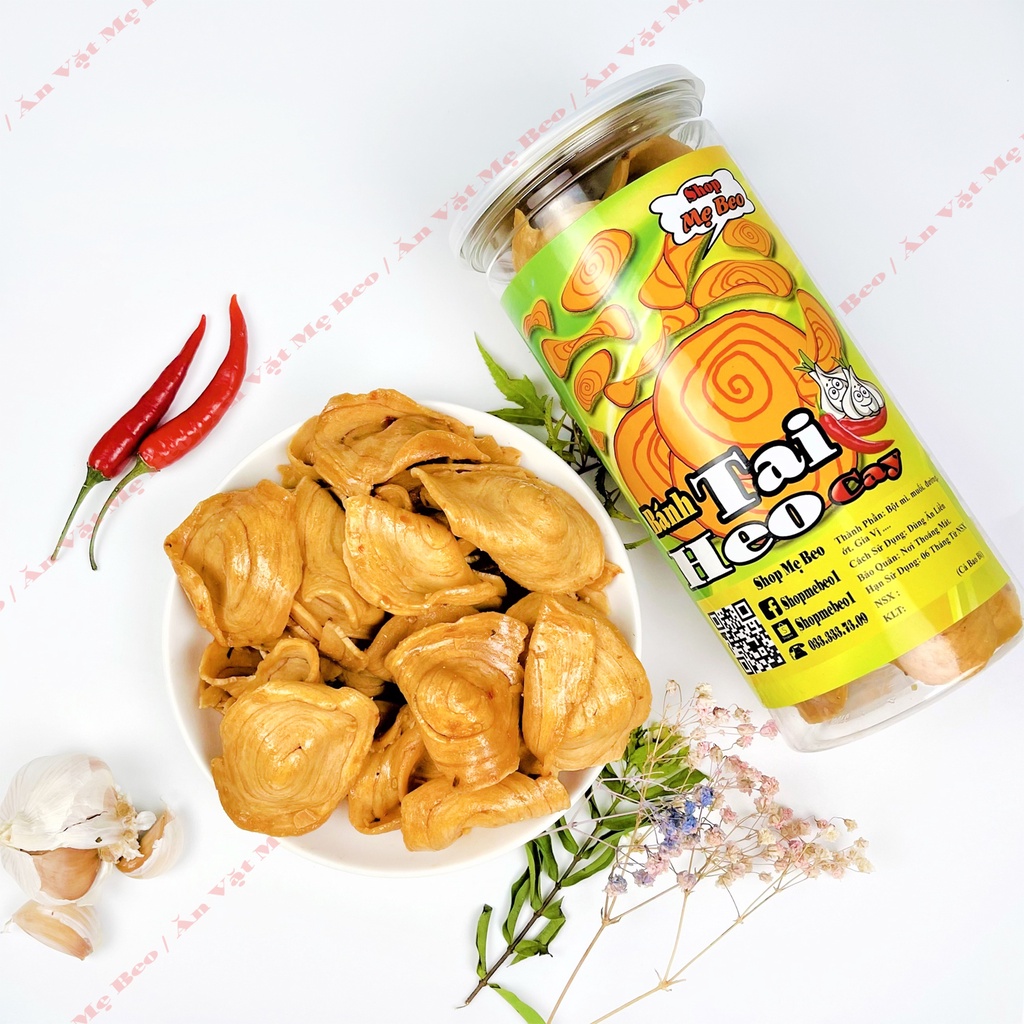 Bánh tai heo mắm ớt 500gr cực ngon