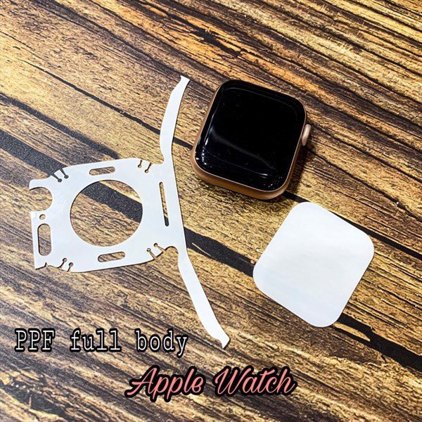 Miếng dán PPF Apple Watch size 38mm, 40mm, 42mm, 44mm trong suốt chống trầy xướt loại tốt