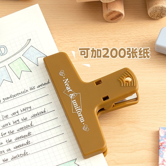 Kẹp Giữ Giấy Tờ Có Nam Châm Kích Thước Lớn Nhiều Màu Sắc