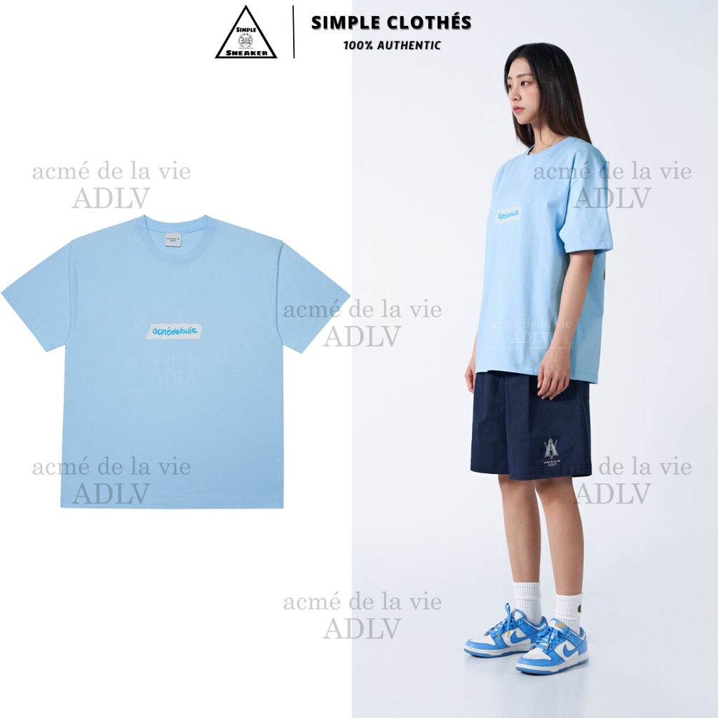 ÁO ADLV TEDDY BEAR DOLL COLLAGE SKYBLUE🔥CHÍNH HÃNG🔥T-shirt   - SIMPLE SNEAKER