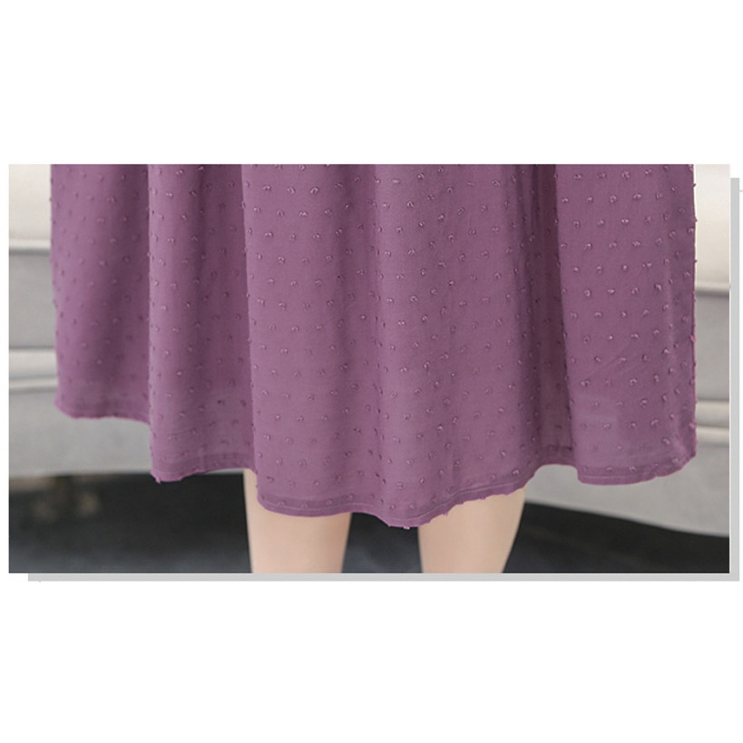 (HÀNG SẴN) Đầm Trung Niên Lụa Cotton Mềm Mát VH46 - Hàng Quảng Châu Cao Cấp