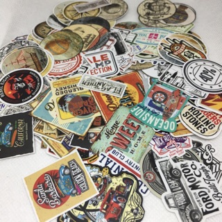 Sticker cán mờ dán trang trí planner, scrapbook, sách vở,... size mini và size nhỏ 1-4cm