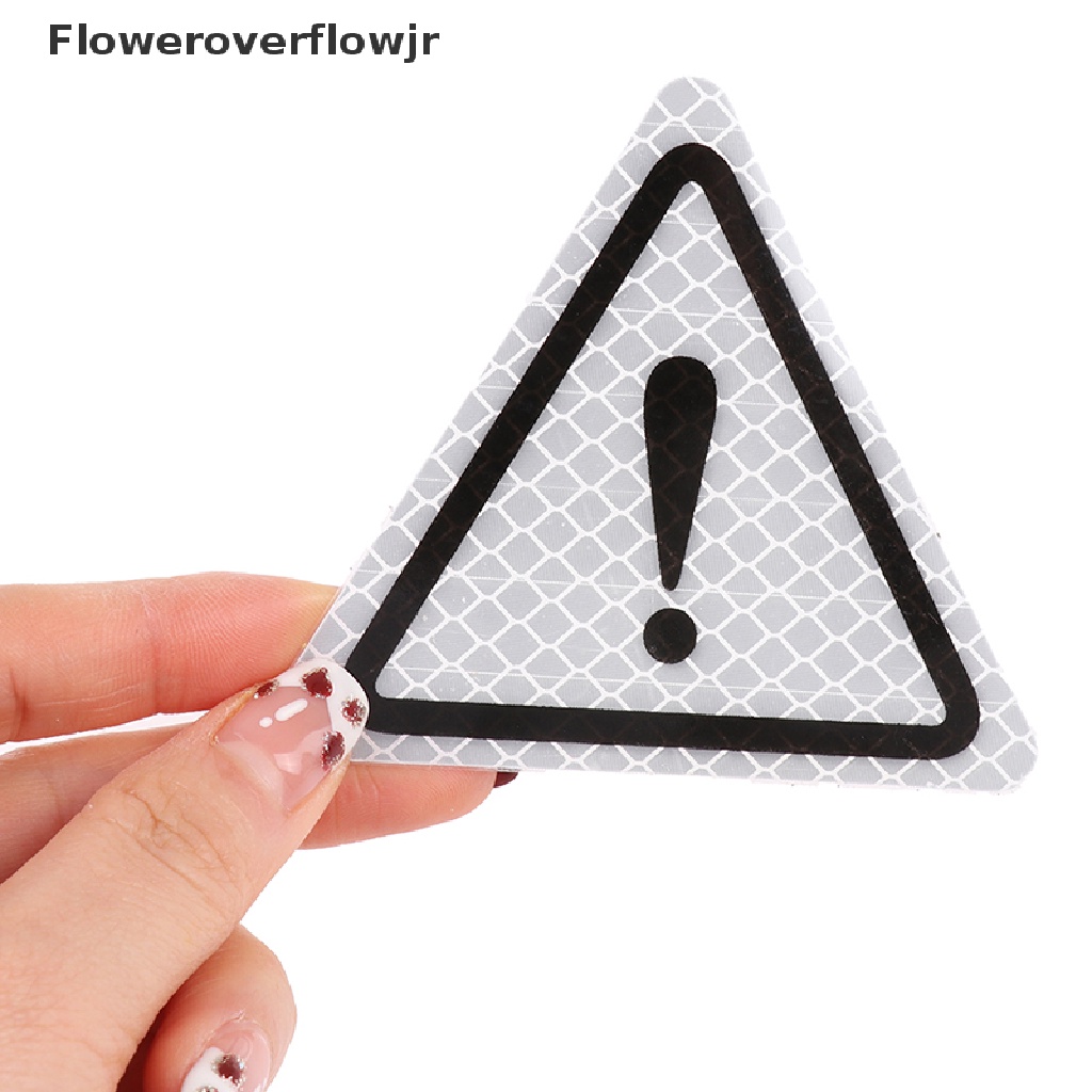 Miếng dán phản quang cảnh báo an toàn hình tam giác cho đuôi xe hơi