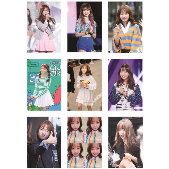 Lomo card ảnh thành viên Weki Meki - Choi YooJung full 81 ảnh