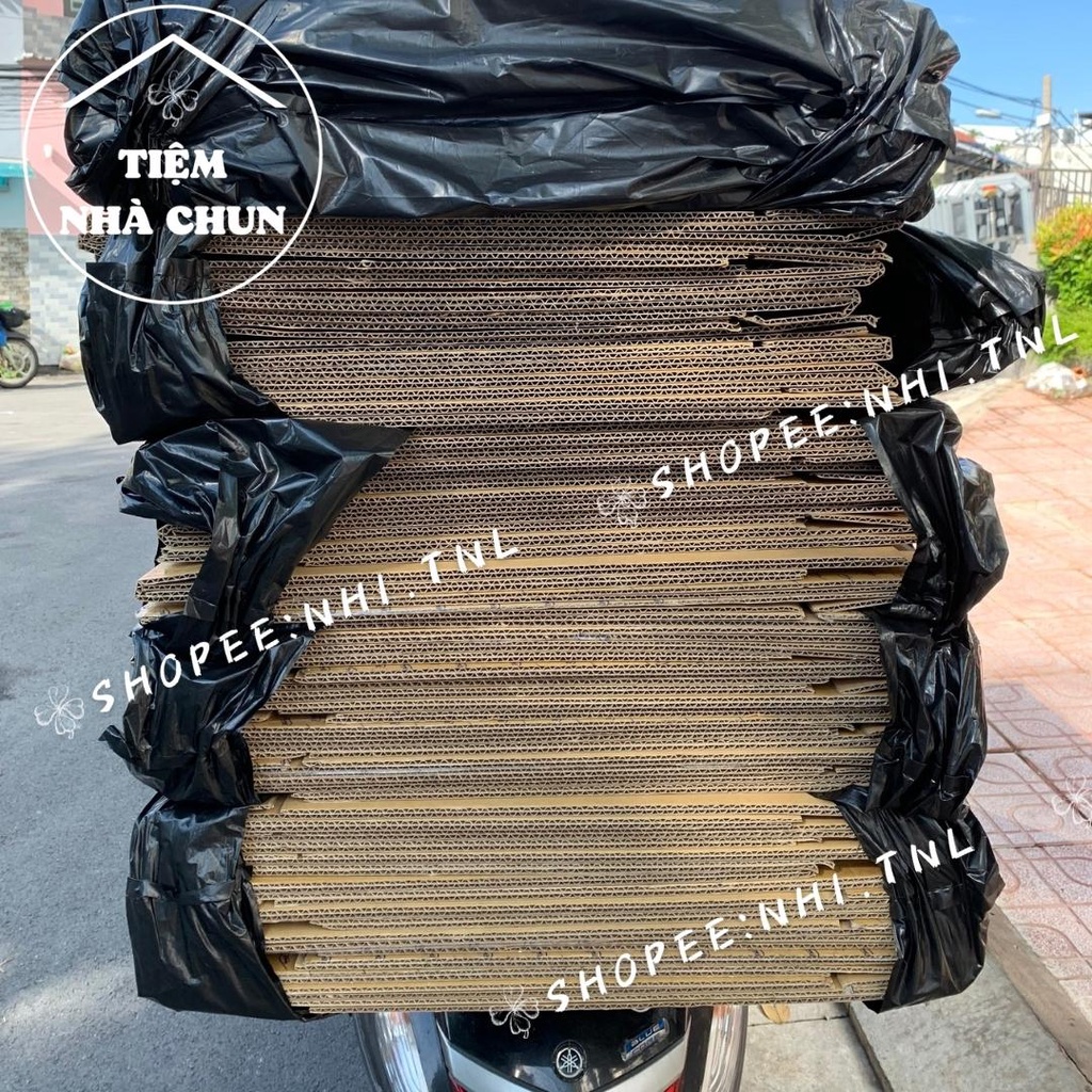 Thùng Carton Dọn Nhà Size Lớn 59x49x28 Đựng Đồ, Hộp KT Siêu Cứng Cáp, Dày Dặn Có Logo