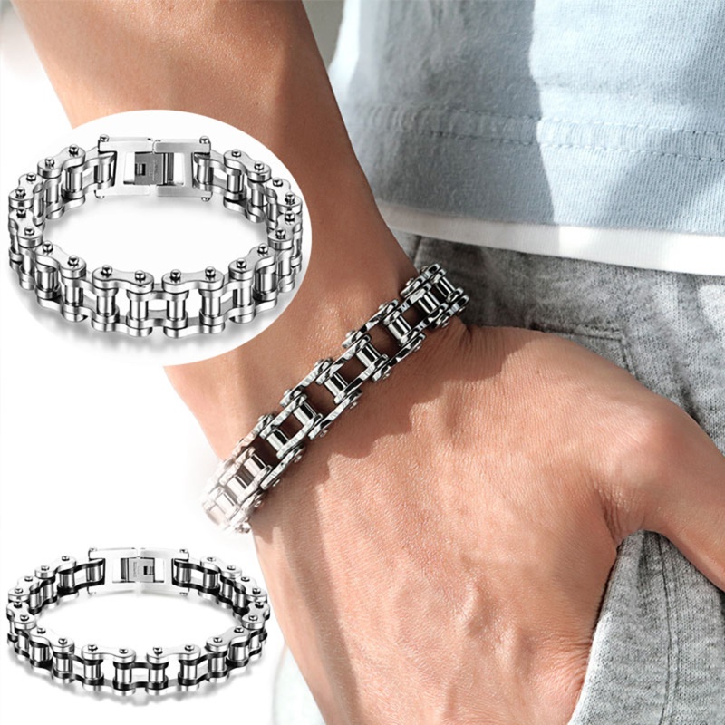 Vòng Tay Kim Loại Thiết Kế Độc Đáo Cho Nam Và Nữ
