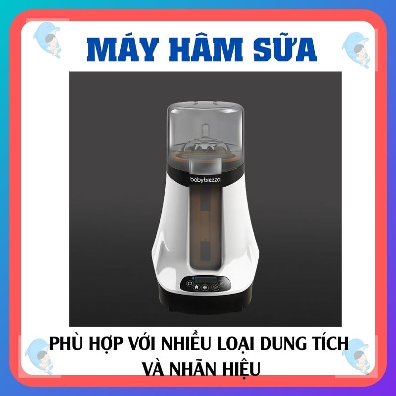 Máy hâm sữa thông minh Baby Brezza Safe Smart Bottle công nghệ Mỹ kết nối bluetooth với 2 chế độ hâm nóng tiện lợi