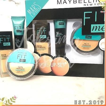 (Hàng Mới Về) Bộ Phấn Nền + Phấn Phủ 3 Trong 1 5.5 Màu Lì Myb | BigBuy360 - bigbuy360.vn