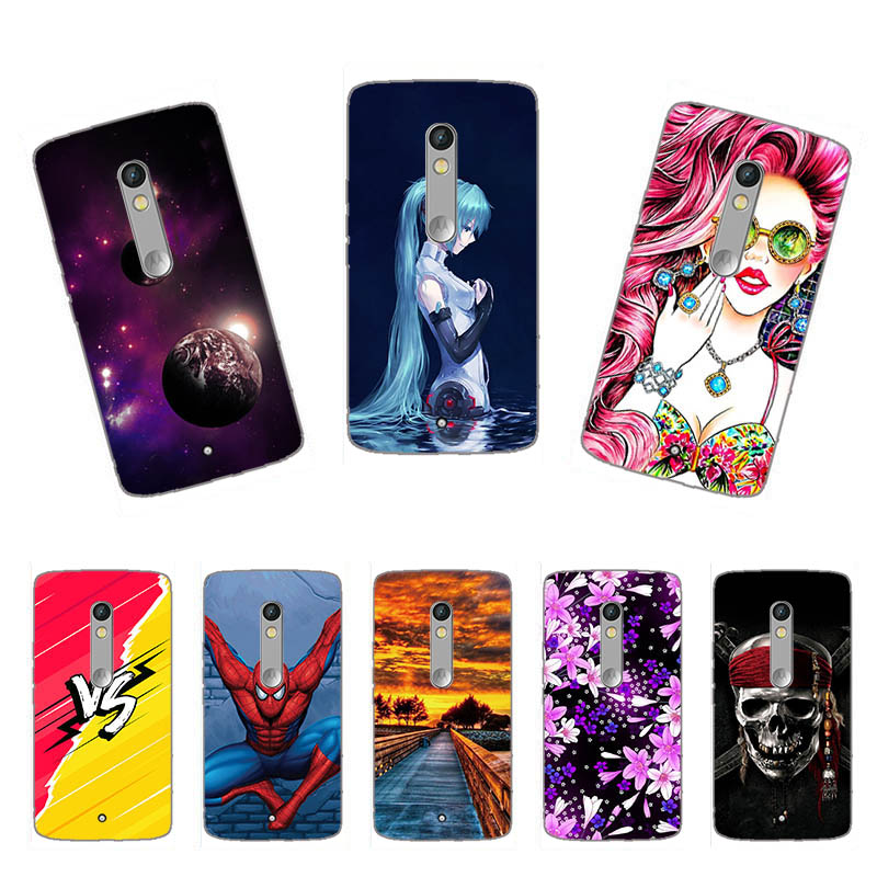 Ốp Lưng Tpu Silicone Họa Tiết Đa Dạng Thời Trang Cho Motorola Moto X Play