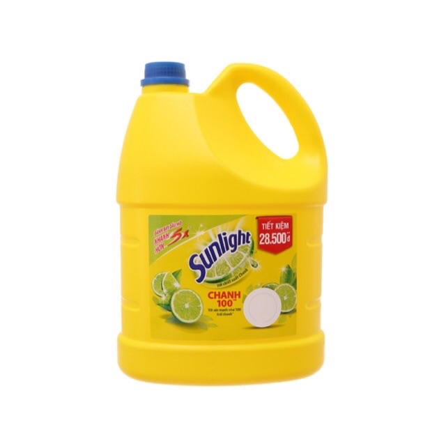 Nước Rửa Chén Sunlight Chanh (3,8kg)