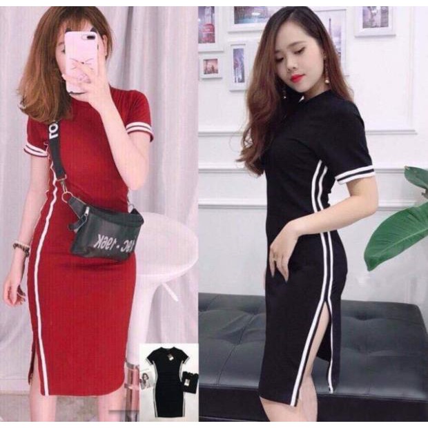 ĐẦM BODY SỌC THỂ THAO đẹp